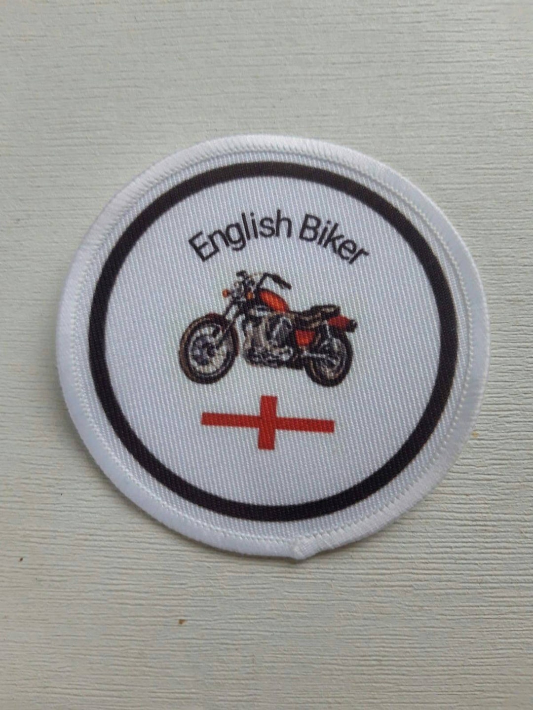 English Biker 3 Inch Patch Badge - Etsy Canada