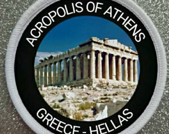 3 inch Acropolis of Athens Greece patch badge