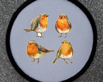 Badge patch 3 Pollici 4 Robins