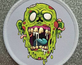 Duża naszywka Zombie 7 cali