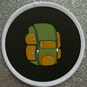 3 inch Backpacking Patch Badge