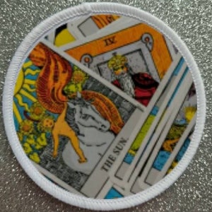 3 inch Tarot patch badge