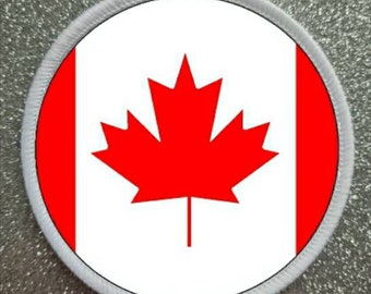 3インチカナダ国旗パッチバッジ