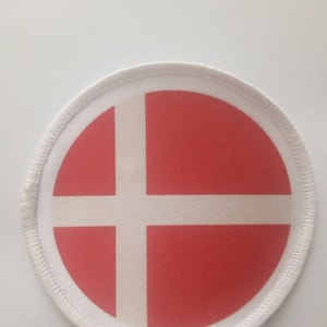 3 Inch Denmark Flag Patch Badge