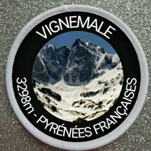 3 inch Vignemale patch badge