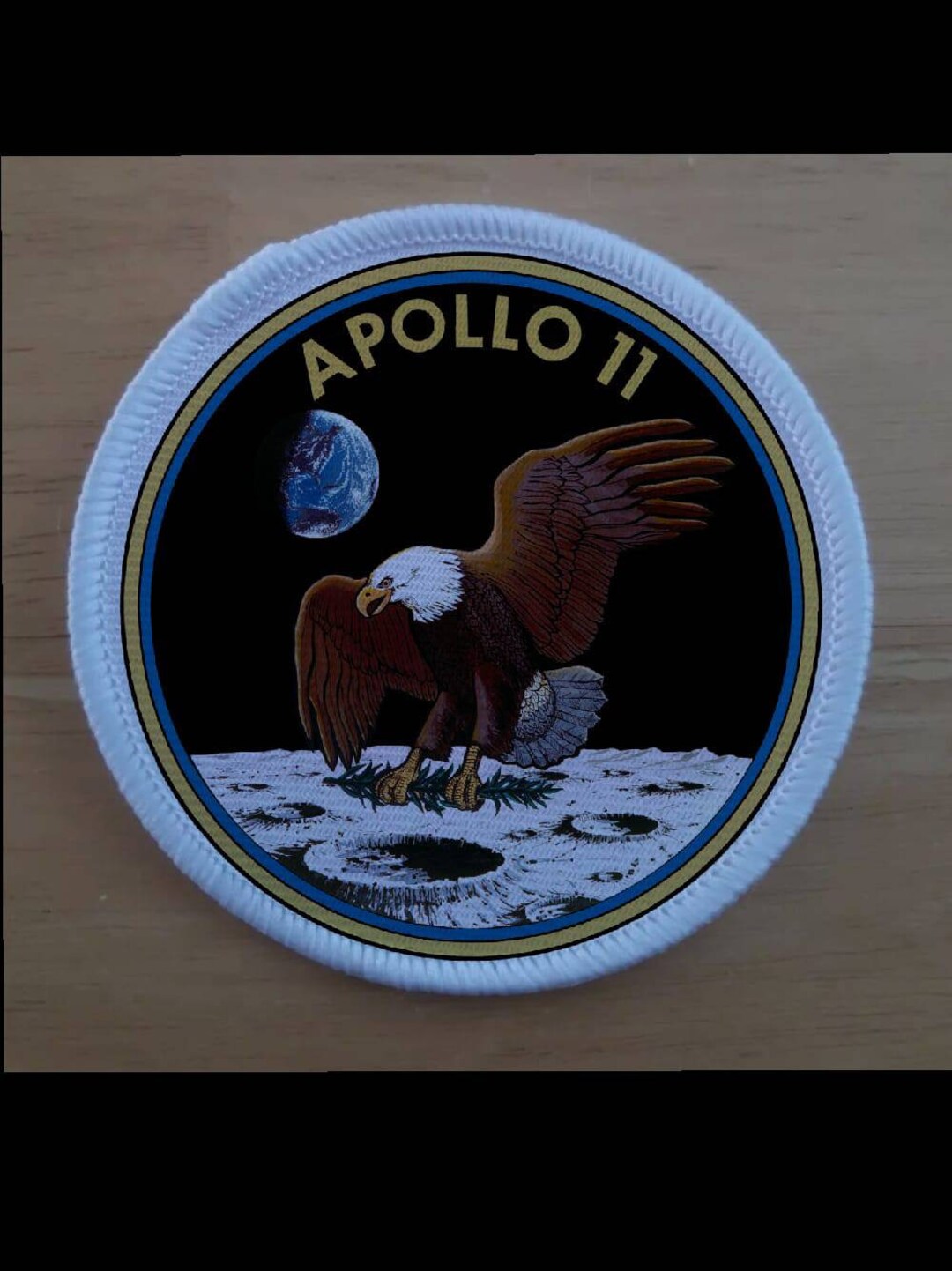 3 Inch Apollo 11 Mission Iron or Sew on Patch Badge - Etsy