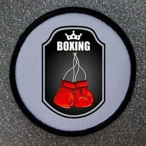 3 inch Boxing sublimation patch badge