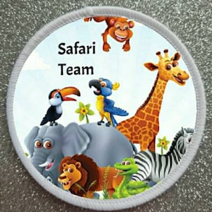 3 Inch Safari Team patch badge