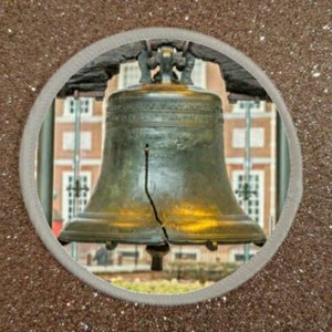 3 inch The Liberty Bell of Independence Philadelphia  Patch Badge