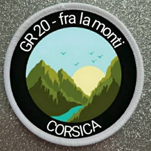 3 inch GR 20 Corsica patch badge