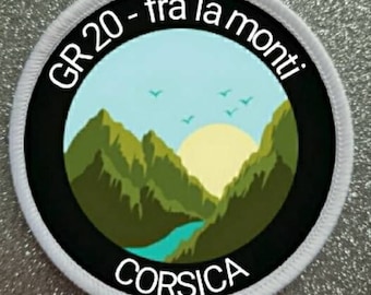 3 inch GR 20 Corsica patch badge