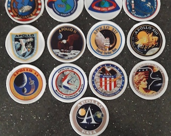 3 inch Apollo Moon Missions volledige patch-badgekitset
