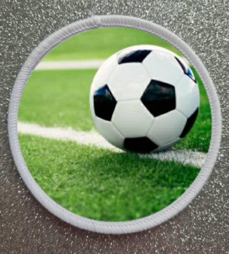 3 Inch Football Patch Badge - Etsy
