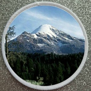 3 inch Pico Di Orizaba Mexico Sublimation patch badge