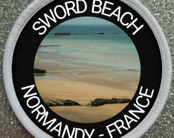 3 inch Sword Beach Normandy France Patch Badge D Day WW2