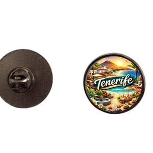 Insignia de 2,4 cm de Tenerife, Islas Canarias