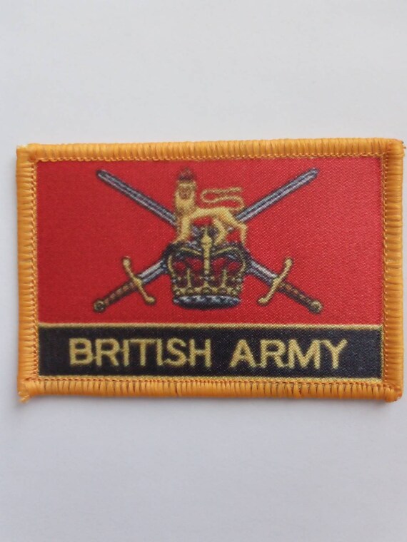 BRITISH ARMED FORCES SEW IRON ON PATCH BADGE UK VETERAN REMEMBRANCE