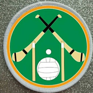 3&quot; Gaelic Football Ireland sublimation patch badge.