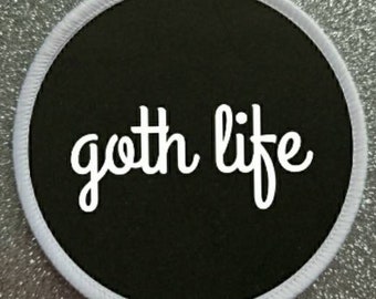 3 Inch Goth Life Sublimatie Patch Badge