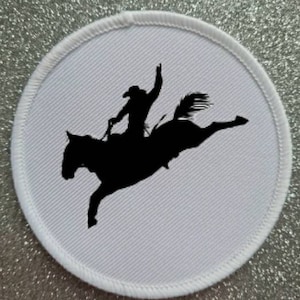 Insignia del parche de sublimación Cowboy de 3 pulgadas