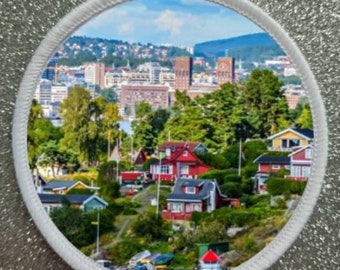 3 Inch Oslo Norway patch badge