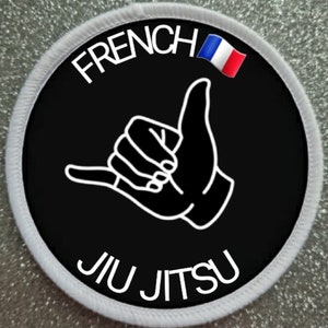 3 inch French Jiu Jitsu France BJJ Patch Badge