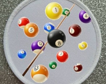 3 inch Pool patch badge