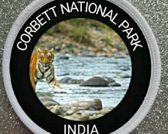 3 inch Corbett National Park India Patch Badge