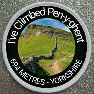 7,5 cm Pen Y Ghent Yorkshire Fell-märke