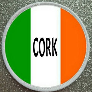 3 Inch Cork Ireland Patch Badge