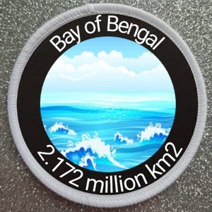 3 inch Bay of Bengal Sea patch badge