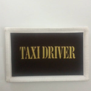 3 Inch Taxi Driver Patch Badge