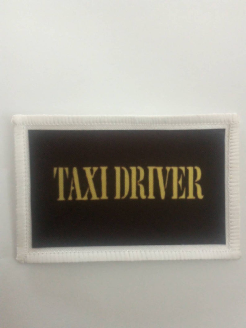 3 Inch Taxi Driver Patch Badge - Etsy