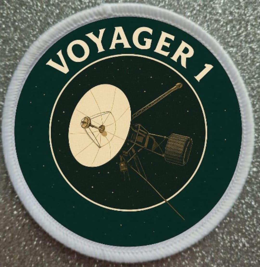 3 Inch Voyager 1 Space Exploration Patch Badge - Etsy
