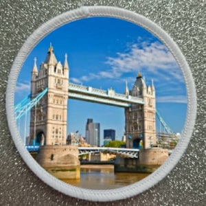 3 Inch Tower Bridge London England Patch Badge.