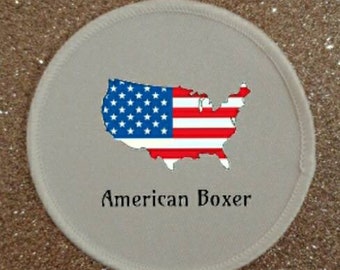 3 Zoll American Boxer Patch Badge
