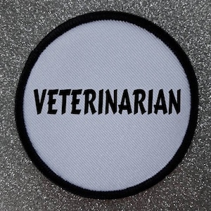3 inch Veterinarian vet Patch Badge