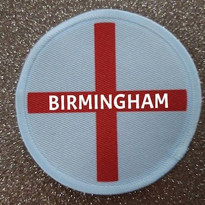 3 Inch Birmingham England Patch Badge