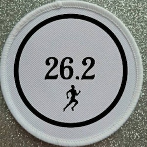3 Zoll Marathon Läufer Patch Badge