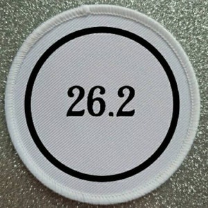3 Zoll Marathon Läufer Patch Badge