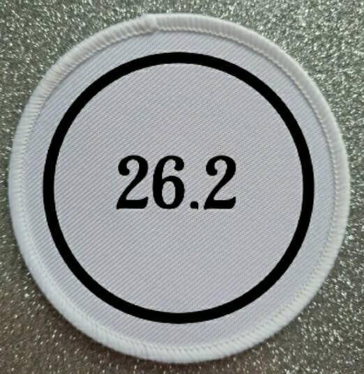 3 inch Marathon Runner Patch Badge