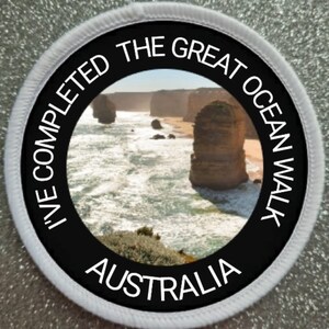 7,5 cm Great Ocean Walk Australia-märke