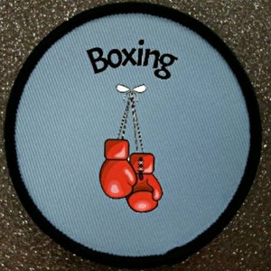 3 inch Boxing patch badge