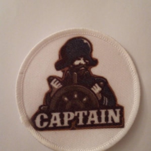 Meer Kapitän 3 Zoll Patch Abzeichen