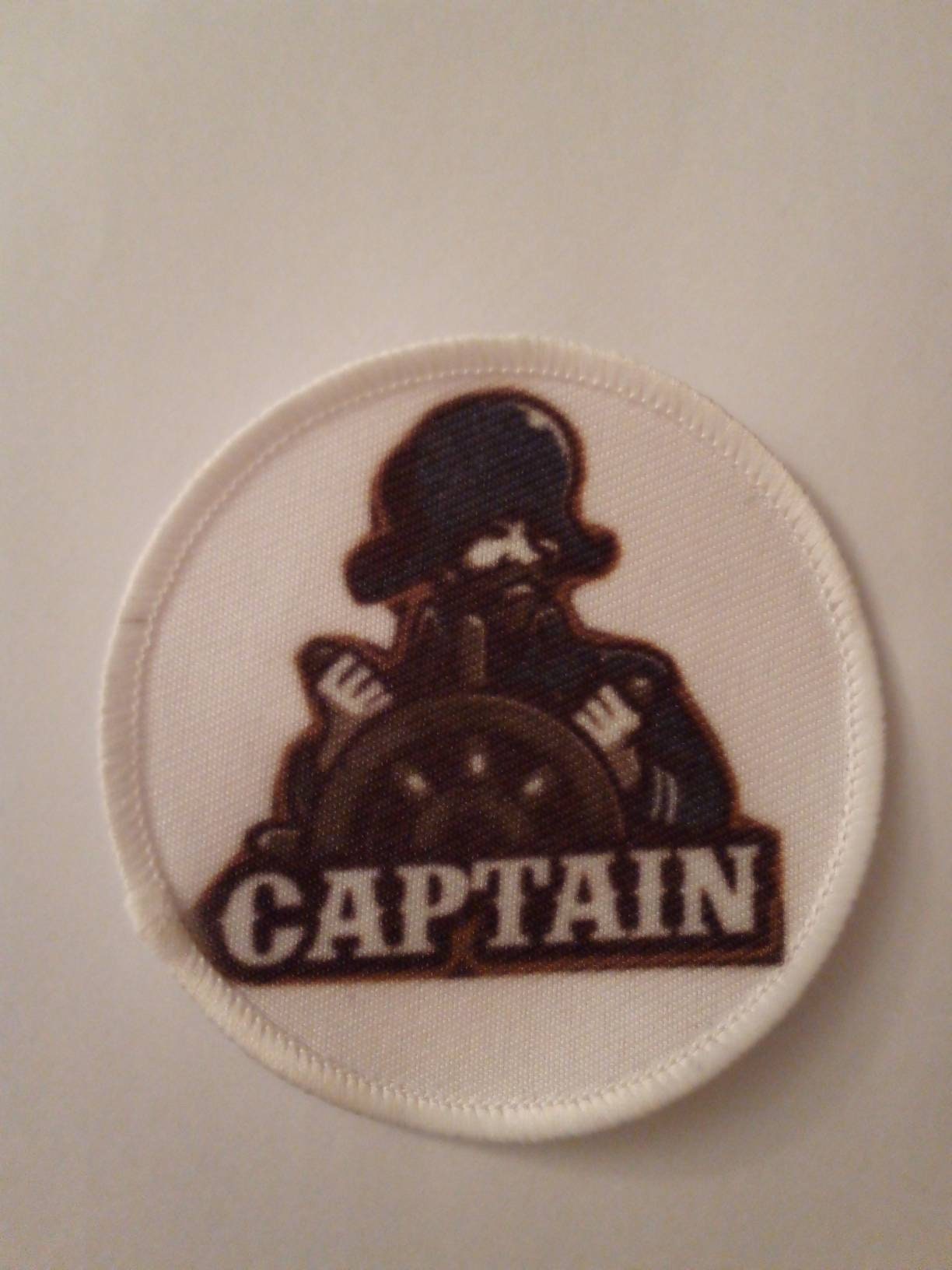 Sea Captain 3 Inch Patch Badge - Etsy