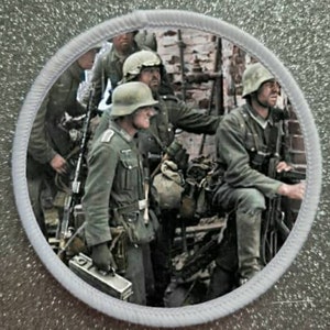 3 Inch Soldiers of Stalingrad /WW2 sublimation patch badge. Made in UK