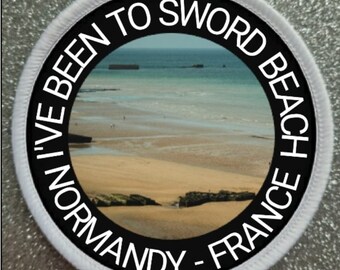 3 inch Sword Beach Normandy France Patch Badge D Day WW2