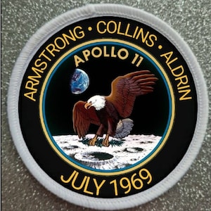 3 inch Apollo 11 Space-patchbadge