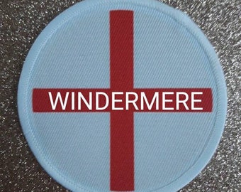3 Inch Windermere England Patch Badge