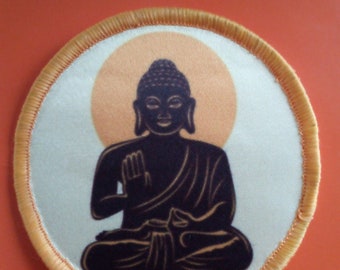 Buddha Buddhist Style 8cm Patch Badge